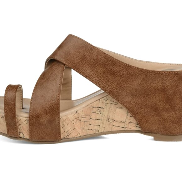 Journee Collection Women's Tru Comfort Foam Rayna Wedge Sandal 11 NWB - Picture 6 of 7